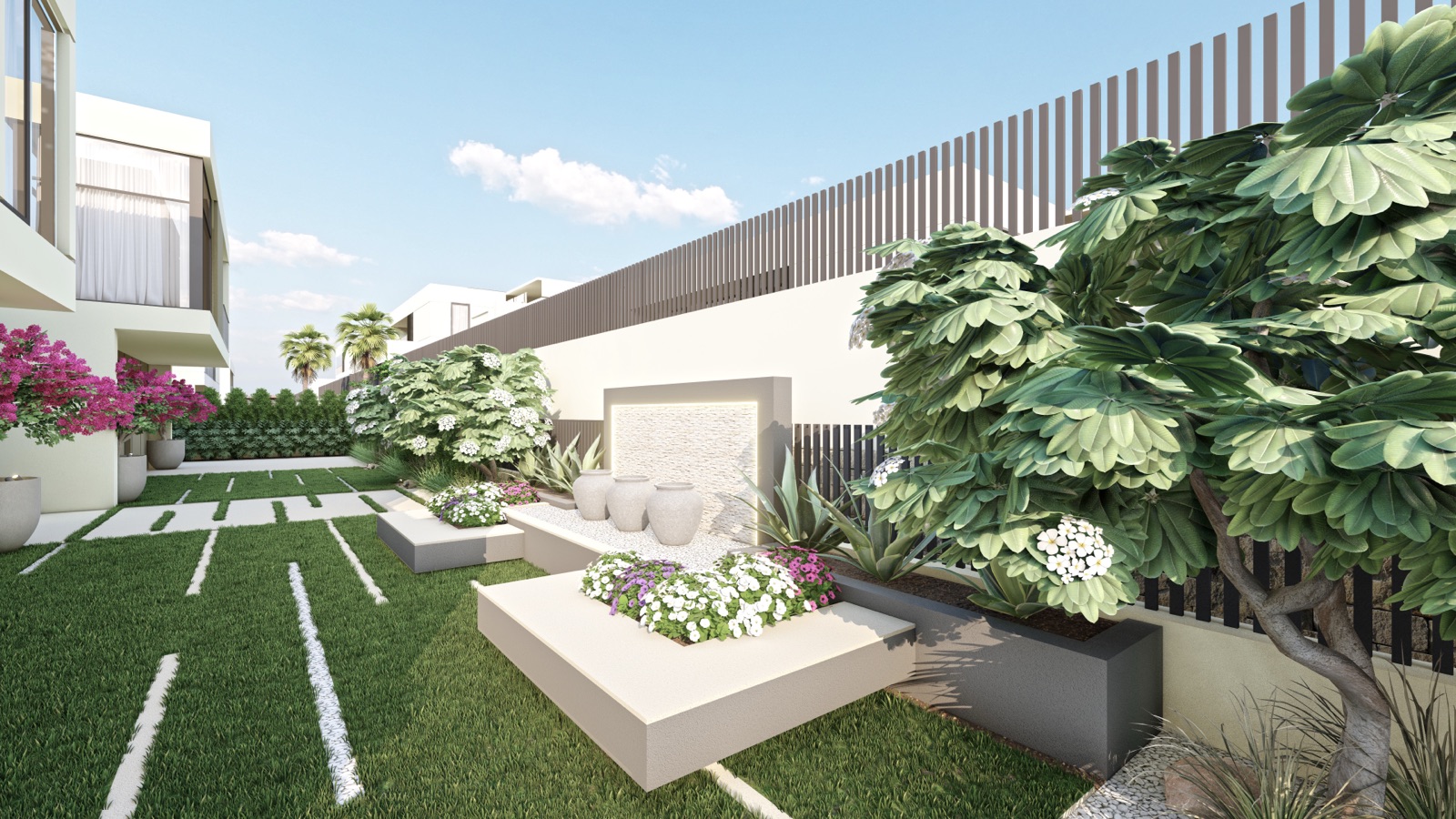 Minimal Eden landscaping project
