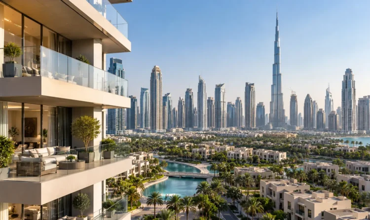 Luxury residential property in Dubai representing the costs of buying real estate
